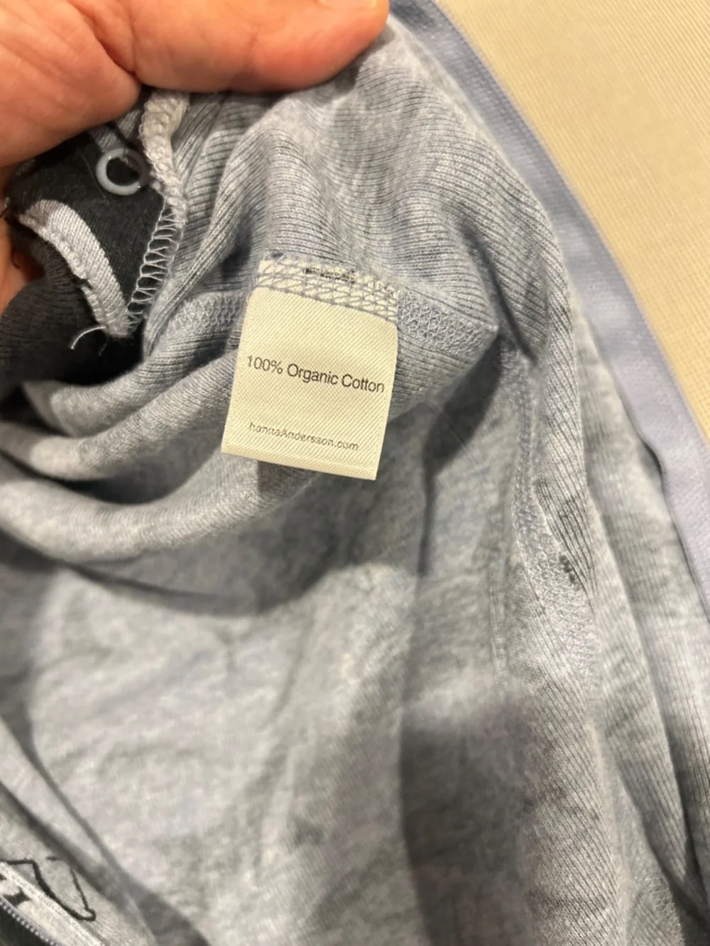 Hanna Andersson Navy Blue Shark Sleeper 6 to 9 Months - Picture 4 of 11